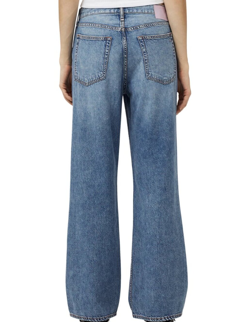 rag & bone Logan Mid Rise Featherweight Jeans - size 25 - Picture 4 of 12
